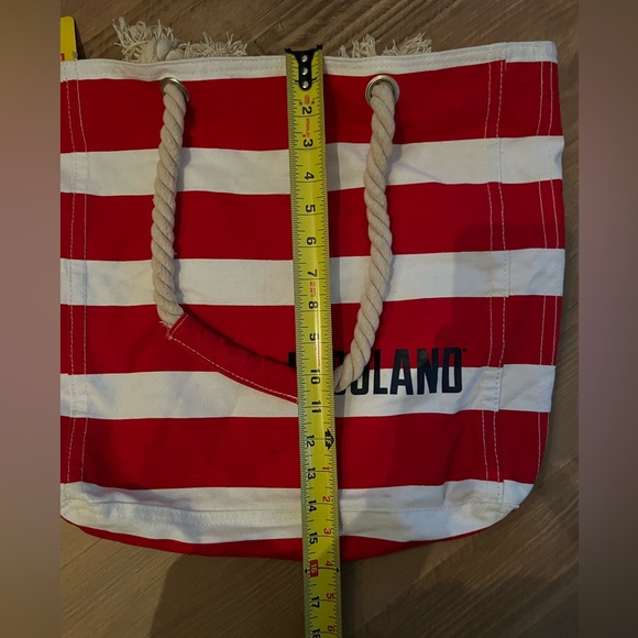 New LEGOland red Stripped Tote Bag - Picture 6 of 6
